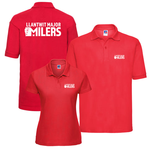 Llantwit Major Milers - Cotton Polo Shirt