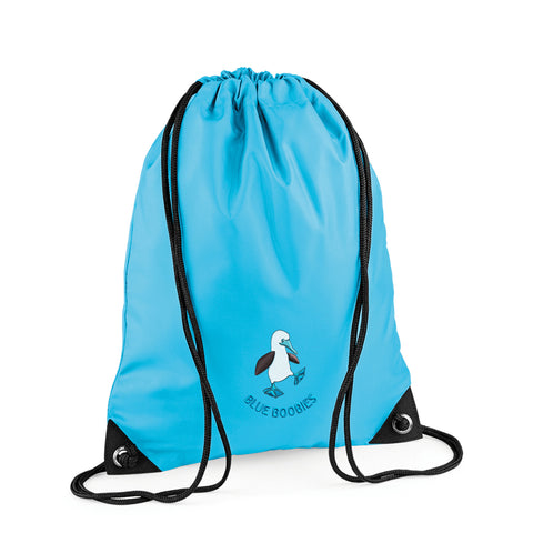 Blue Boobies Gymsac Bag