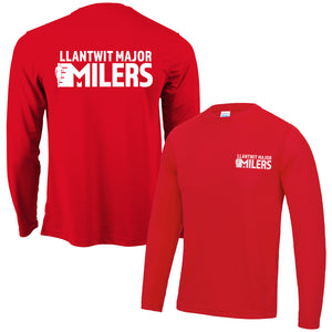 Llantwit Major Milers - Performance Long-sleeve T-shirt
