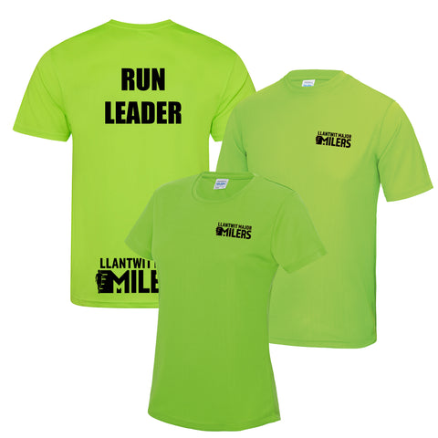 Llantwit Major Milers - Run Leaders Performance T-Shirt