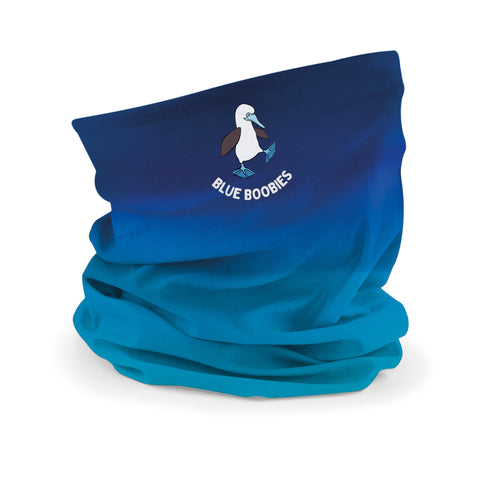 Blue Boobies Ombre Snood